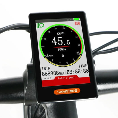 Bicicleta eléctrica plegable de montaña para adulto, bici con Motor de 900W, batería de litio de 48V y 14Ah, 60KM de autonomía, 26 pulgadas