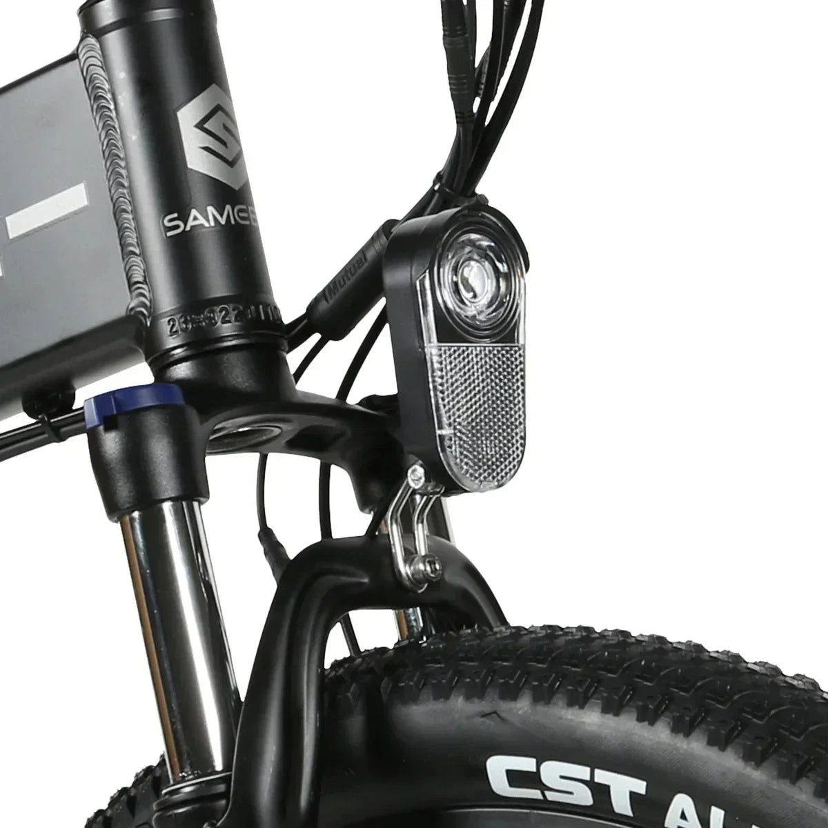 Bicicleta eléctrica plegable de montaña para adulto, bici con Motor de 900W, batería de litio de 48V y 14Ah, 60KM de autonomía, 26 pulgadas